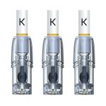 Resistenze POD Trasparenti Clear Per Kiwi Vapor 3 Pezzi
