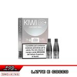Coconut Milk Kiwi Go Plus POD Usa E Getta Kiwi Vapor 2 Pezzi Latte Di Cocco