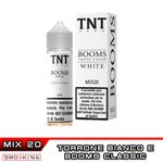Booms White Mix&vape 20 ML Tnt Vape Mix Di Tabacchi Torrone Bianco Sigaro