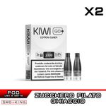 Cotton Candy Kiwi Go Plus POD Usa E Getta Kiwi Vapor 2 Pezzi Zucchero Filato Ice