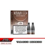 Smooth Tobacco Kiwi Go Plus POD Usa E Getta Kiwi Vapor 2 Pezzi Tabacco