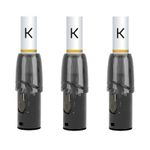 Resistenze POD Soft Black Per Kiwi Vapor 3 Pezzi