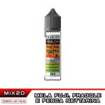 Fuji Apple Mix&vape 20 ML Pacha Mama Fragola Mela Fuji Pesca Nettarina