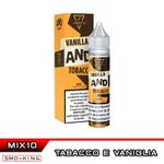 Vanilla And Tobacco Mix&vape 10+10 Suprem-E Tabacco Vaniglia Custard Torta