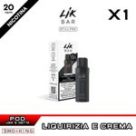 Licorice Cream Lik Bar Still POD Usa E Getta Suprem-E 1 Pezzo