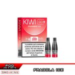 Strawberry Ice Kiwi Go Plus POD Usa E Getta Kiwi Vapor 2 Pezzi Ice Fragola