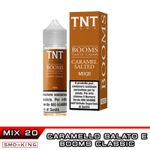 Booms Caramel Salted Mix&vape 20 ML Tnt Vape Caramello Salato Mix Di Tabacchi Sigaro