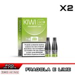 Strawberry Lime Kiwi Go Plus POD Usa E Getta Kiwi Vapor 2 Pezzi Fragola Lime