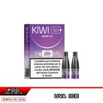 Grape Ice Kiwi Go Plus POD Usa E Getta Kiwi Vapor 2 Pezzi Ice Uva