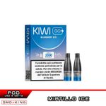 Blueberry Ice Kiwi Go Plus POD Usa E Getta Kiwi Vapor 2 Pezzi Ice Mirtillo